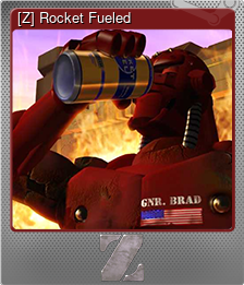 Series 1 - Card 8 of 11 - [Z] Rocket Fueled