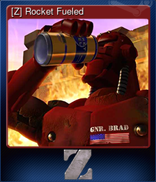 Series 1 - Card 8 of 11 - [Z] Rocket Fueled