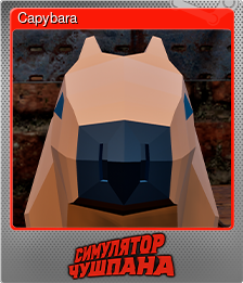 Series 1 - Card 3 of 5 - Capybara