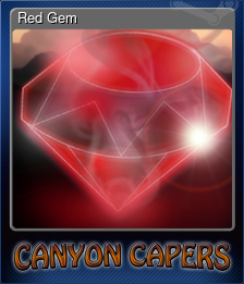 Series 1 - Card 5 of 6 - Red Gem