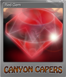 Series 1 - Card 5 of 6 - Red Gem