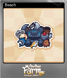 Series 1 - Card 8 of 8 - Beach