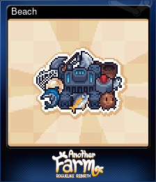 Series 1 - Card 8 of 8 - Beach