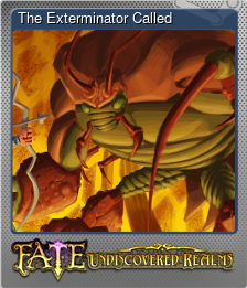 Series 1 - Card 2 of 5 - The Exterminator Called