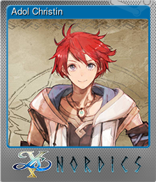 Series 1 - Card 1 of 6 - Adol Christin