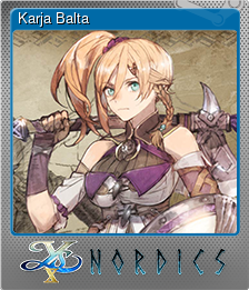 Series 1 - Card 2 of 6 - Karja Balta