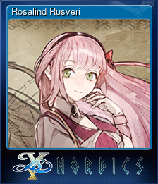 Series 1 - Card 6 of 6 - Rosalind Rusveri