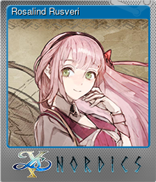 Series 1 - Card 6 of 6 - Rosalind Rusveri