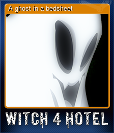 A ghost in a bedsheet