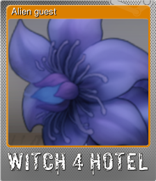 Series 1 - Card 5 of 6 - Alien guest