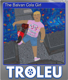 Series 1 - Card 1 of 6 - The Balvan Cola Girl