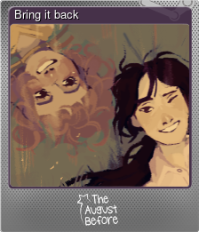 Series 1 - Card 2 of 5 - Bring it back