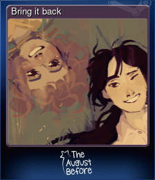 Series 1 - Card 2 of 5 - Bring it back