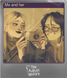 Series 1 - Card 5 of 5 - Me and her