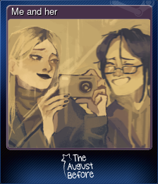 Series 1 - Card 5 of 5 - Me and her