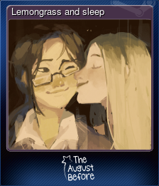 Series 1 - Card 4 of 5 - Lemongrass and sleep