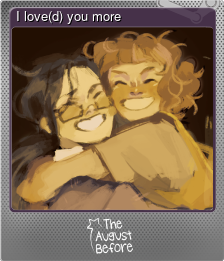 Series 1 - Card 3 of 5 - I love(d) you more