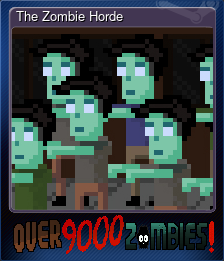 Series 1 - Card 1 of 5 - The Zombie Horde