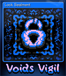 Series 1 - Card 5 of 12 - Lock Sealment