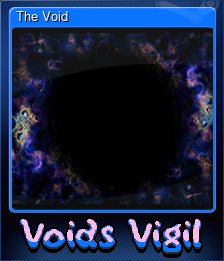 Series 1 - Card 12 of 12 - The Void