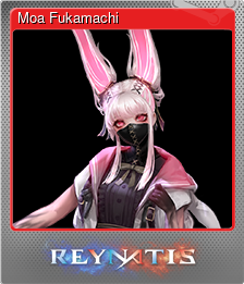 Series 1 - Card 4 of 6 - Moa Fukamachi