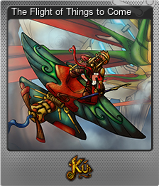 Series 1 - Card 1 of 7 - The Flight of Things to Come