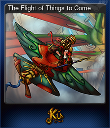 Series 1 - Card 1 of 7 - The Flight of Things to Come
