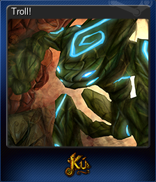 Series 1 - Card 7 of 7 - Troll!