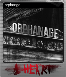 Series 1 - Card 6 of 6 - orphange