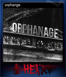 Series 1 - Card 6 of 6 - orphange