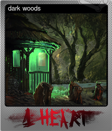 Series 1 - Card 2 of 6 - dark woods