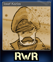 Series 1 - Card 6 of 6 - Iosef Kozlov