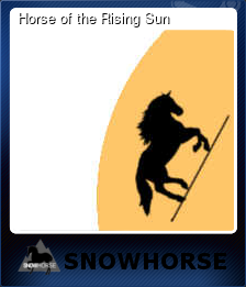 Series 1 - Card 4 of 5 - Horse of the Rising Sun