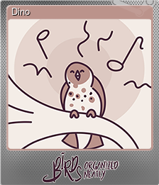 Series 1 - Card 3 of 6 - Dino