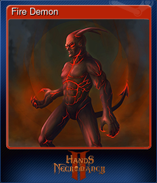 Series 1 - Card 1 of 6 - Fire Demon