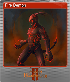 Series 1 - Card 1 of 6 - Fire Demon