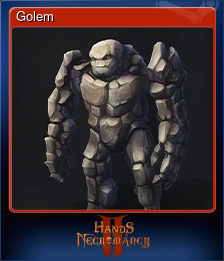 Series 1 - Card 2 of 6 - Golem