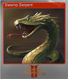 Series 1 - Card 3 of 6 - Swamp Serpent