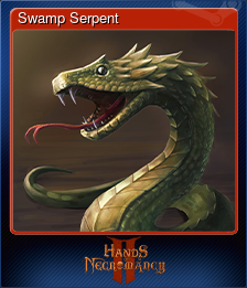 Series 1 - Card 3 of 6 - Swamp Serpent
