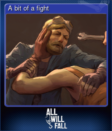 Series 1 - Card 1 of 5 - A bit of a fight