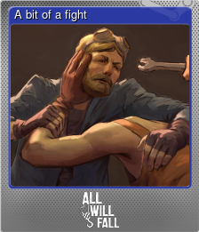 Series 1 - Card 1 of 5 - A bit of a fight
