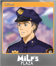 Series 1 - Card 8 of 8 - Officer