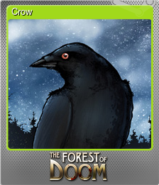 Series 1 - Card 2 of 8 - Crow