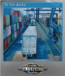 Series 1 - Card 1 of 8 - At the docks