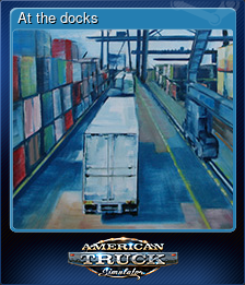 Series 1 - Card 1 of 8 - At the docks