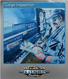 Series 1 - Card 7 of 8 - Cargo inspection