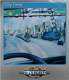 Series 1 - Card 2 of 8 - City limits