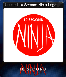 Unused 10 Second Ninja Logo