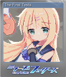 Series 1 - Card 2 of 5 - The Final Tests
