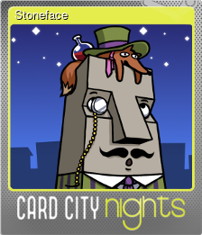 Series 1 - Card 5 of 5 - Stoneface